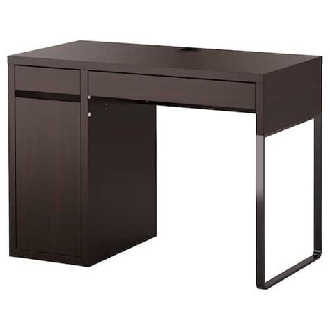 ikea black desk|black ikea micke desk.